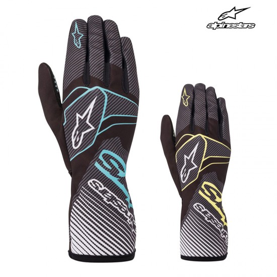 ALPINESTARS TECH-1 K RACE V2 CARBON GLOVES 卡丁手套