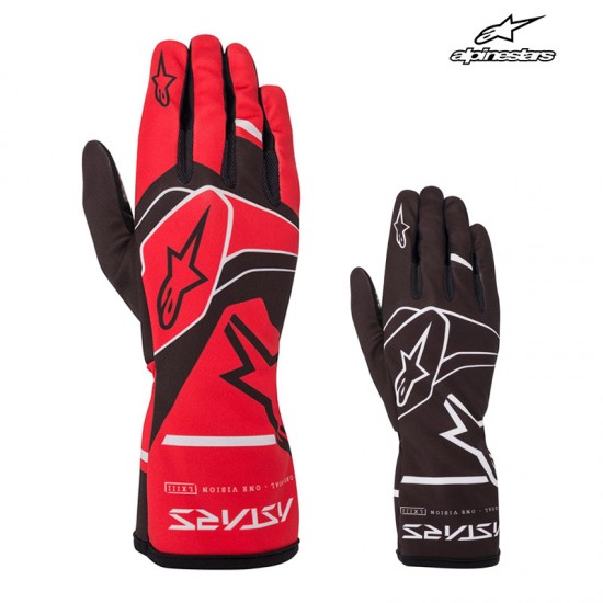 ALPINESTARS TECH-1 K RACE S. V2 SOLID GLOVES 兒童卡丁手套