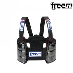 FREEM BRAVE CARBON RCRIBS PROTECTORS碳纖維卡丁護肋進口減震器