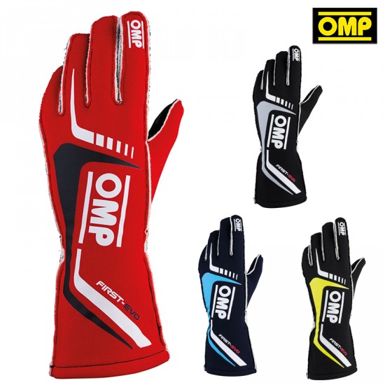 OMP FIRST EVO GLOVES 防火賽車手套 FIA認證