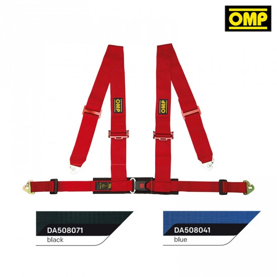 OMP RACING 4M: 4 POINT HARNESS (ECE) 四點式安全帶