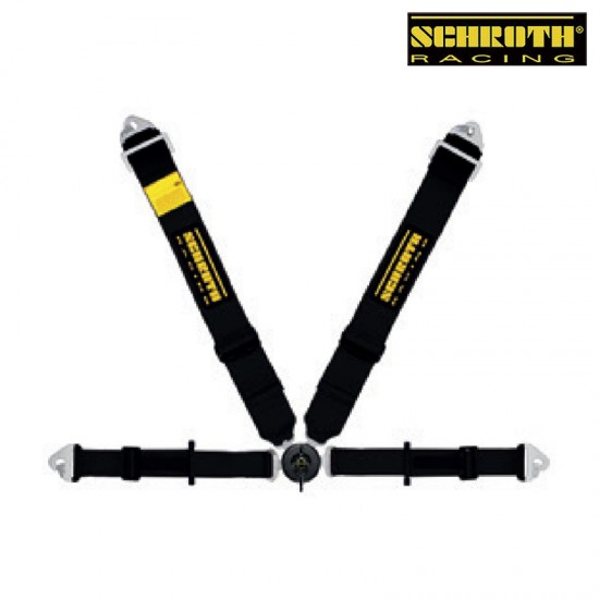 SCHROTH ProfI II ASM(Without Flexi Belt) with 2” lap belt pull-up left 4點式安全帶