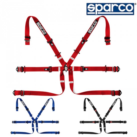 SPARCO 04819H2 SEAT BELT 六點式安全帶